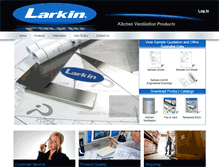Tablet Screenshot of larkinhoods.com